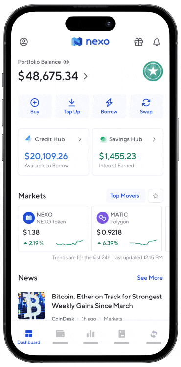 Nexo Friends animated GIF logo