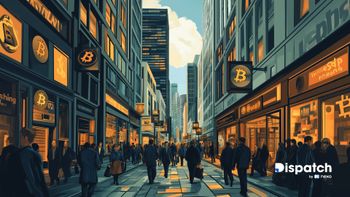 Nexo Dispatch cover photo Bitcoin